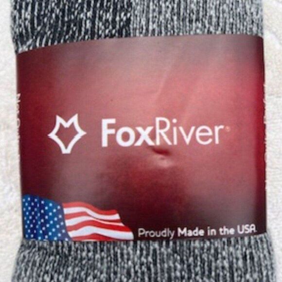 Socks . Wool Heavyweight Mid-Calf . Large ...... (2 Pac) . #6600L Fox River - Picture 3 of 6